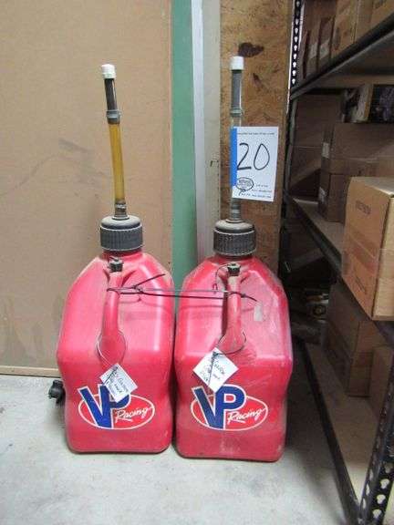 5 GAL. MOTOR CYCLE GAS CAS SO MUCH A PC. X 2