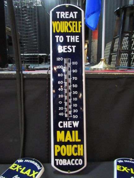 MAIL POUCH TOBACCO 8" X 38" REPOP 8" X 38"