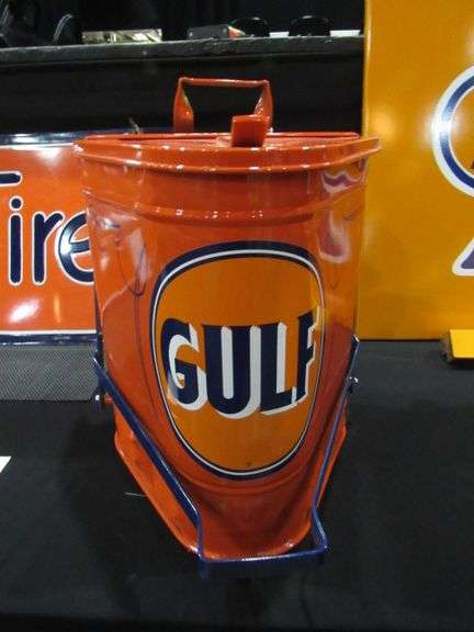 GULF STEP ON RAG CAN