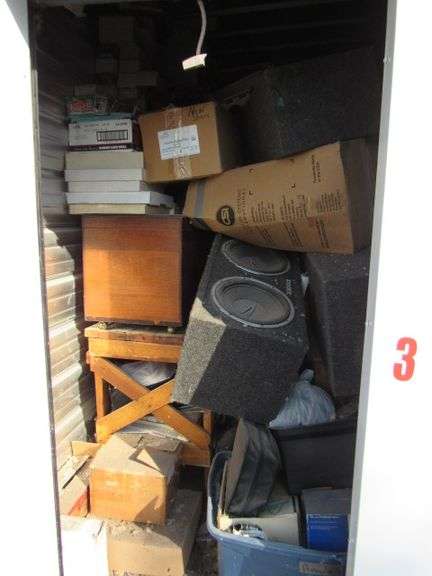 EXTRA STORAGE UNIT B-3 - 5' X 10' - BUYER WILL HAVE 7 DAYS TO CLEAN OUT THE UNIT, $150.00 CASH CLEAN OUT DEPOSIT WILL BE REFUNDED WHEN CLEAN OUT IS VERIFIED - 15% BUY FEE OR A MINIMUM BUY FEE OF $25.00 + SALES TAX ON THE PURCHASE PRICE AND THE BUY FEE