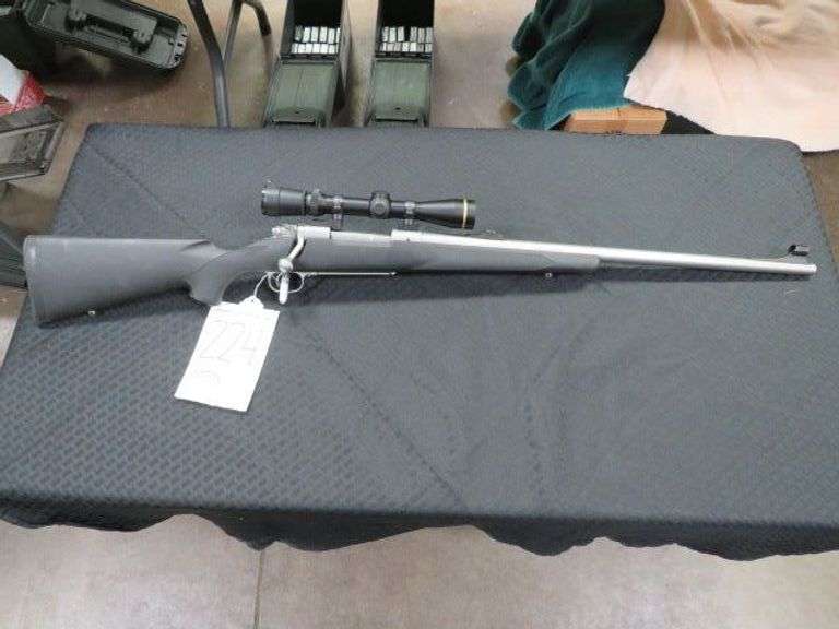 WINCHESTER MOD. 70 375 BOLT ACTION RIFLE LEUPOLD MOD. VARIX 3 SCOPE 2 ...