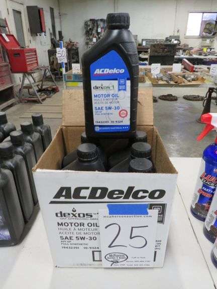 6 QTS. DELCO 5 W 30 MOTOR OIL ALL TO GO ONE MONEY