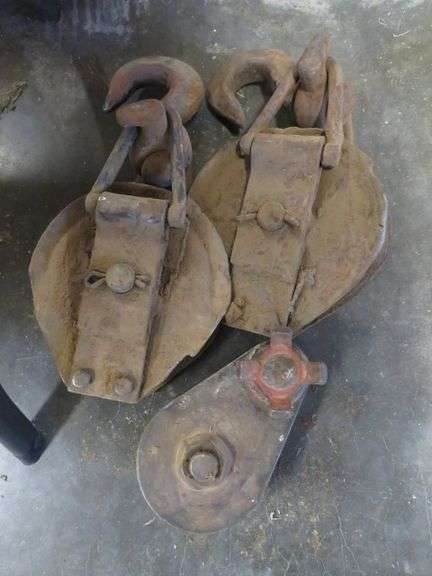 8" SNATCH BLOCK SO MUCH A PC. TIMES 2