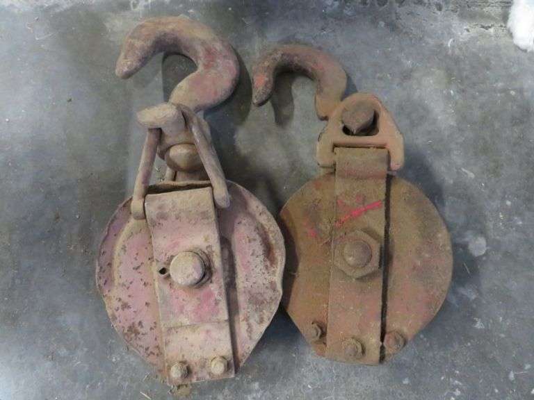 8" SNATCH BLOCK SO MUCH A PC. TIMES 2