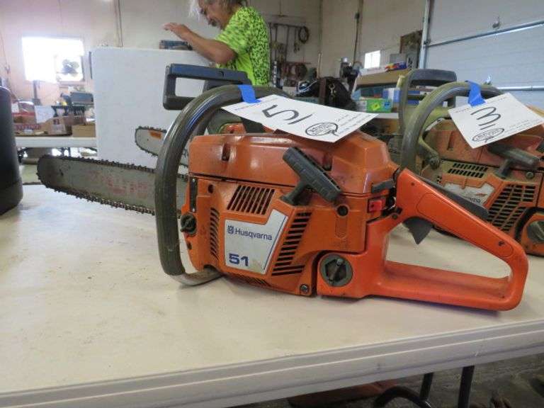 HUSQVARNA MOD. 51 CHAIN SAW NEEDS TUNE UP