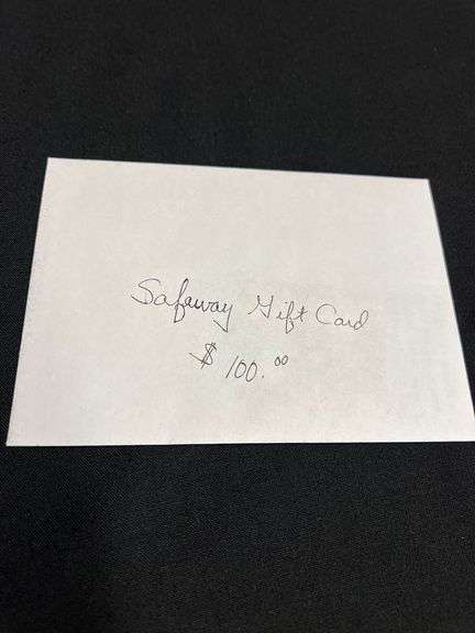 $100 Gift Card to Safeway
