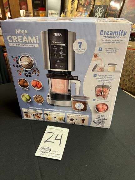 Ninja Creami 7 in 1 Ice Cream Maker, New in Box