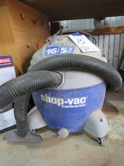 16 GAL. SHOP VAC