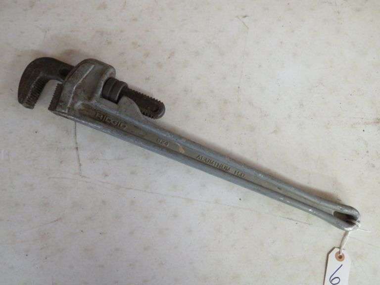RIDGID 824 ALUMMINUM PIPE WRENCH