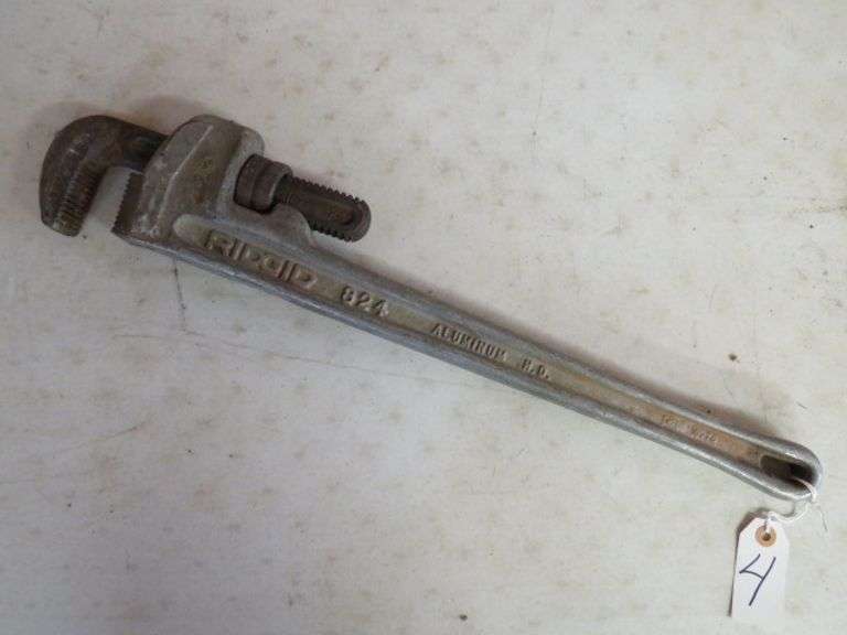 RIDGID 824 ALUMMINUM PIPE WRENCH