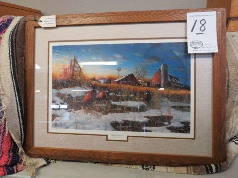 NATIVE ROOSTERS BY JIM HANSEL 3,007 OF 10,000