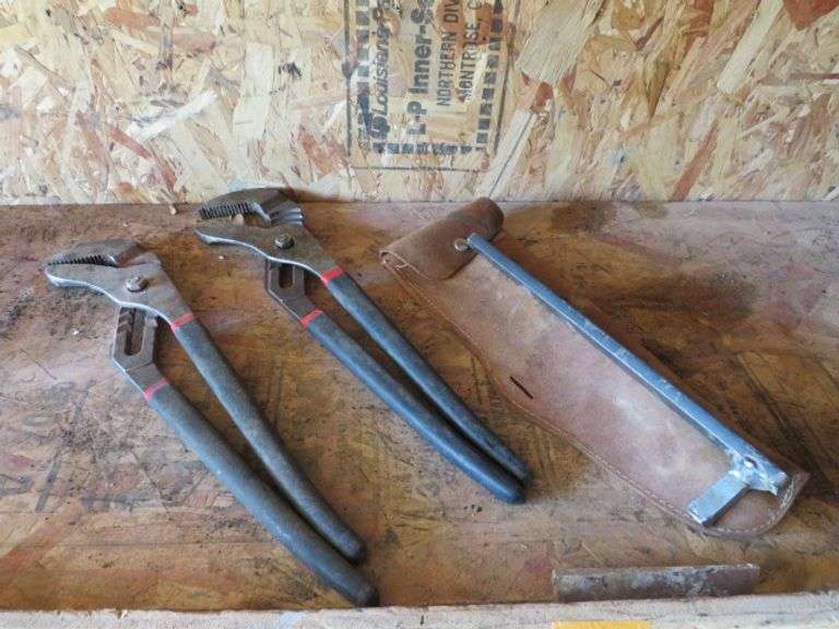 2 SLIP GRIPS AND HOMEMADE 1/2" TOOL