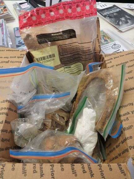 Box Of Civil War Artifacts Mcpherson Auction Realty