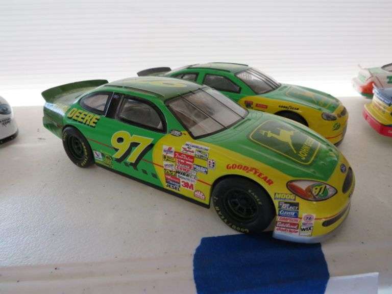 2 DIECAST JOHN DEERE CARS