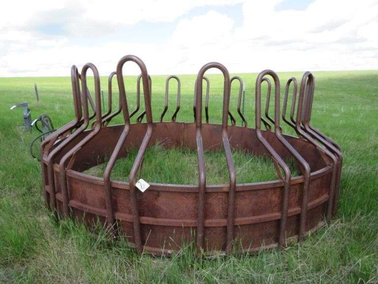 EARLY HI QUAL ROUND BALE FEEDER - 9' DIAMETER