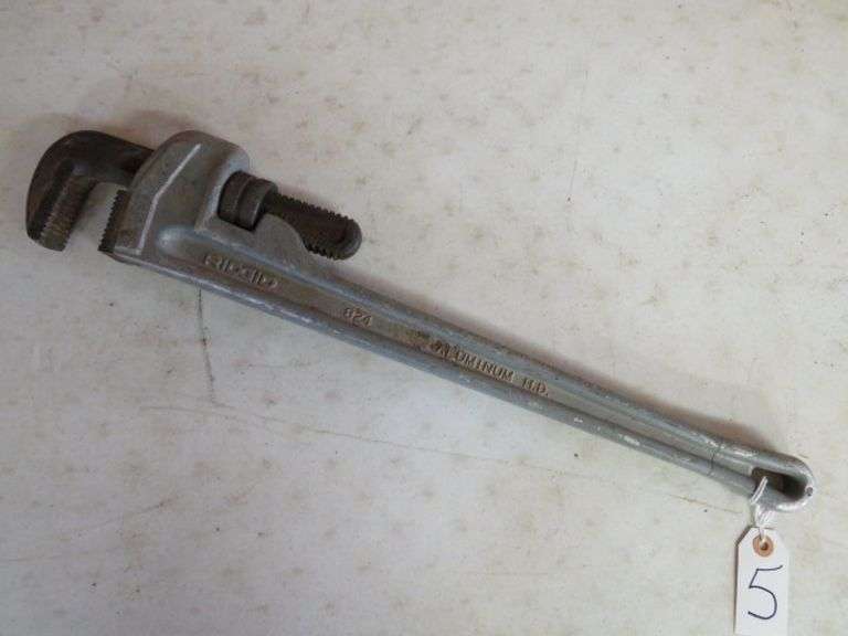 RIDGID 824 ALUMMINUM PIPE WRENCH