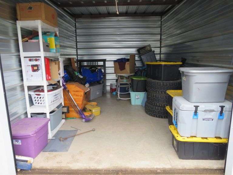 EXTRA STORAGE UNIT C-18 - 10' X 15' - BUYER WILL HAVE 5 DAYS TO CLEAN OUT THE UNIT, $150.00 CASH CLEAN OUT DEPOSIT WILL BE REFUNDED WHEN CLEAN OUT IS VERIFIED - 15% BUY FEE OR A MINIMUM BUY FEE OF $25.00 + 6.2% SALES TAX ON THE PURCHASE PRICE AND THE BUY FEE