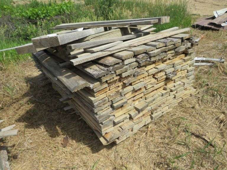 BUNK OF 1X6 SNOW FENCE ROUGH CUT PINE