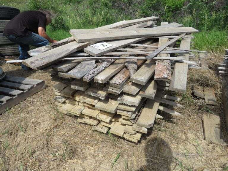BUNK OF 1X6 SNOW FENCE ROUGH CUT PINE