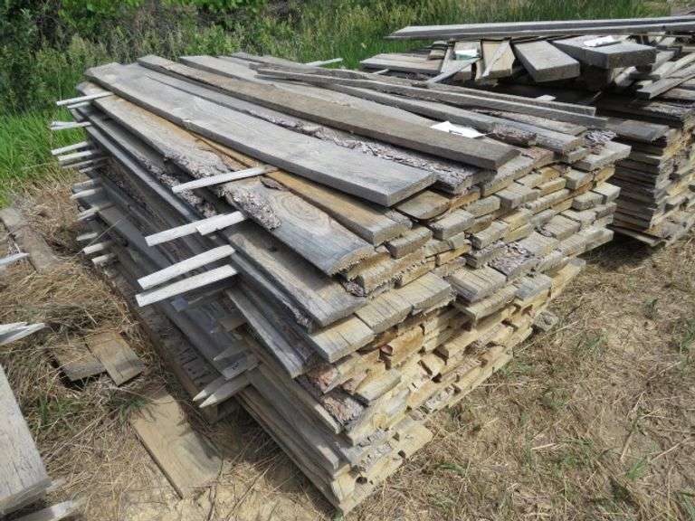 BUNK OF 1X6 SNOW FENCE ROUGH CUT PINE