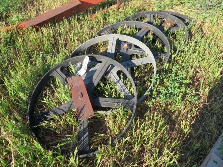 5 PLASTIC PRESS WHEELS - LIGHT DUTY