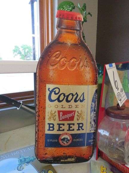 COORS BANQUET SIGN - NEW
