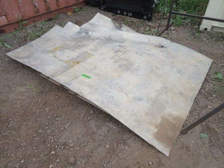 36" X 7'6"' 20 GAUGE SHEET OF ALUMINUM