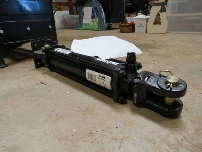 HYDRAULIC RAM 2500 PSI, 3" BORE, 12" STROKE, 1.25" ROD DIAMETER, PART #218-337