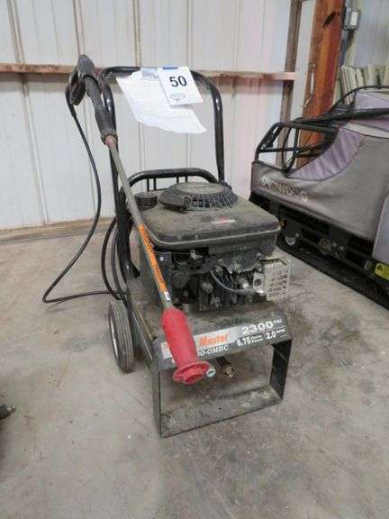 COREMASTER POWER WASHER 2300PSI, 6.75 HP, 2.0 GPM MODEL #CD-2300-0MBC