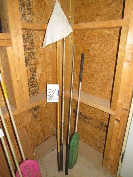 2 SORTING STICKS, 1 SORTING PADDLE, 1 SORTING FLAG