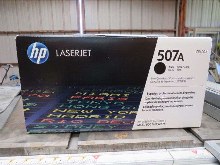 BRAND NEW HP 507A LASER JET PRINT CARTTRIDGE - NEW IN THE BOX