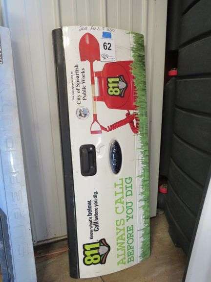 2011 FORD F250 TAILGATE ONLY