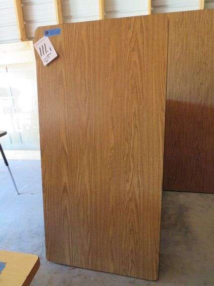FOUR 30" X 5' LONG TABLE ALL TO GO ONE MONEY - INCLUDES 4 LEGS FOR EACH TABLE