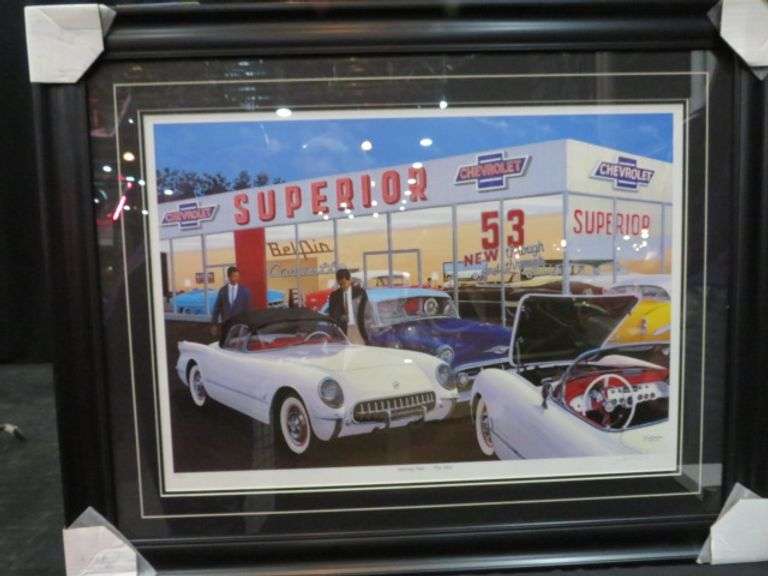 DELIVERY DAY THE 53'S BY DAVE SYNDER, SIGNED AND NUMBERED, 227/950, 37"X29"
