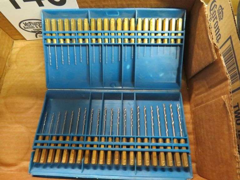 FULL SET OF ORIFICE WIRE GAUGE BIT SET BLUE PLASTIC CASE - McPherson ...