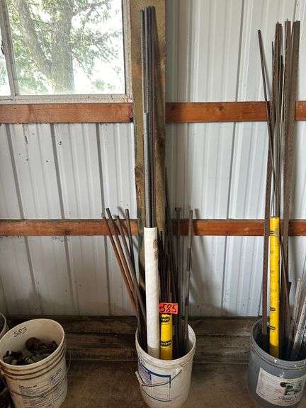 Assortment of Threaded Rod - Meagher Auctioneers