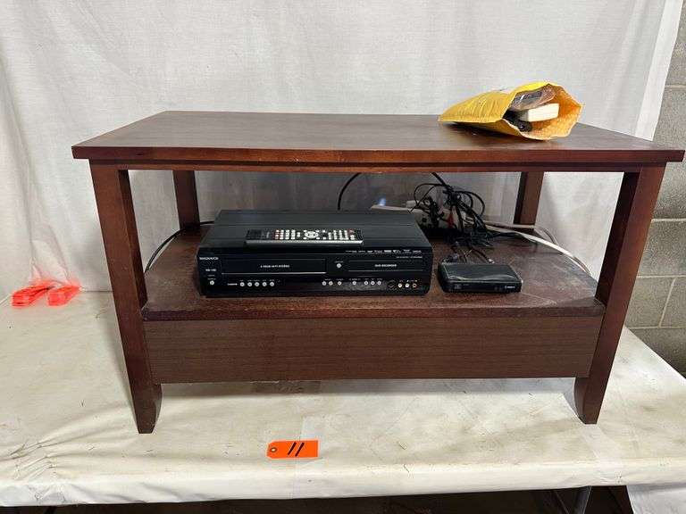 TV Stand, Magnavox VCR/DVD Player