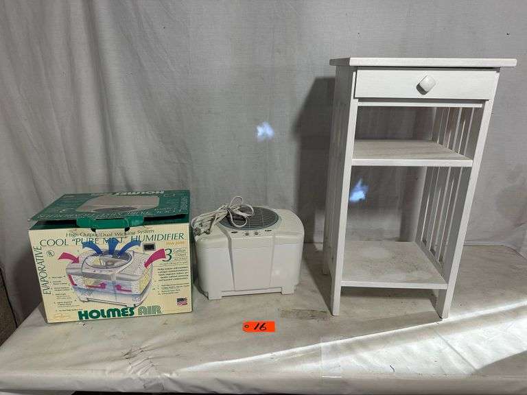 Nightstand, Humidifier