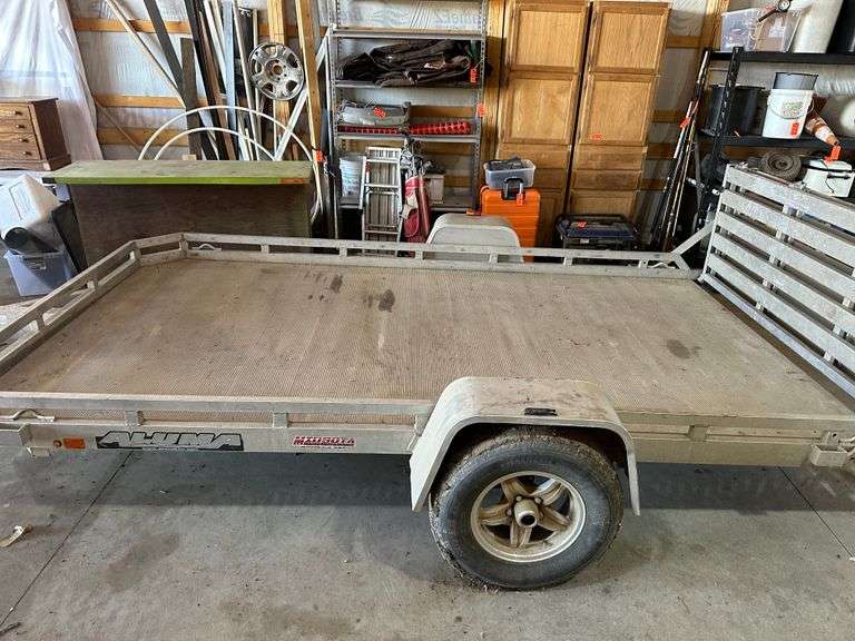 Aluma 7712H BT Aluminum Trailer