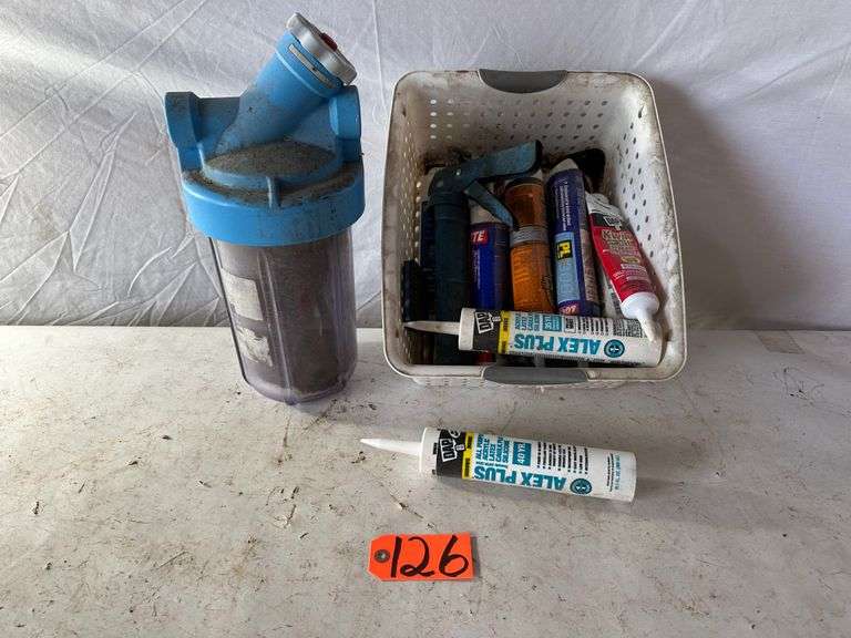 Caulking Gun, Caulking, Water Filter