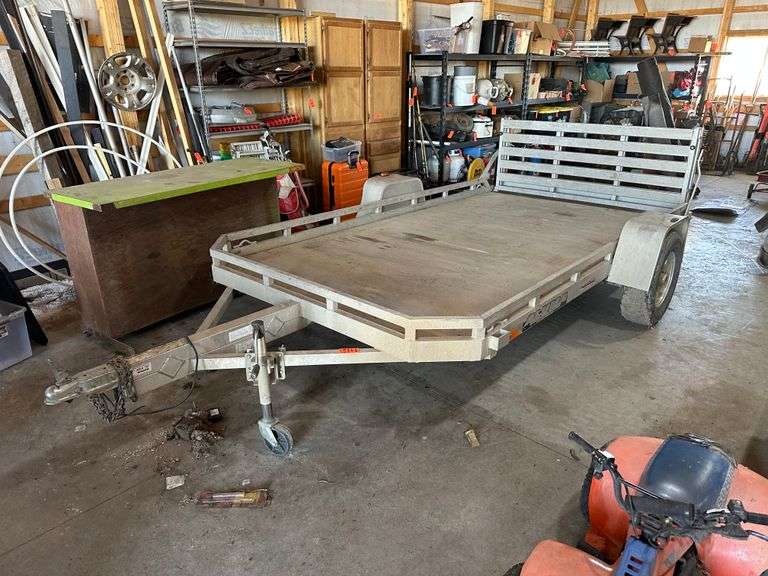 Aluma 7712H BT Aluminum Trailer