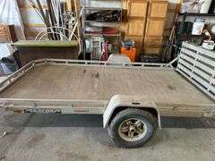 Aluma 7712H BT Aluminum Trailer