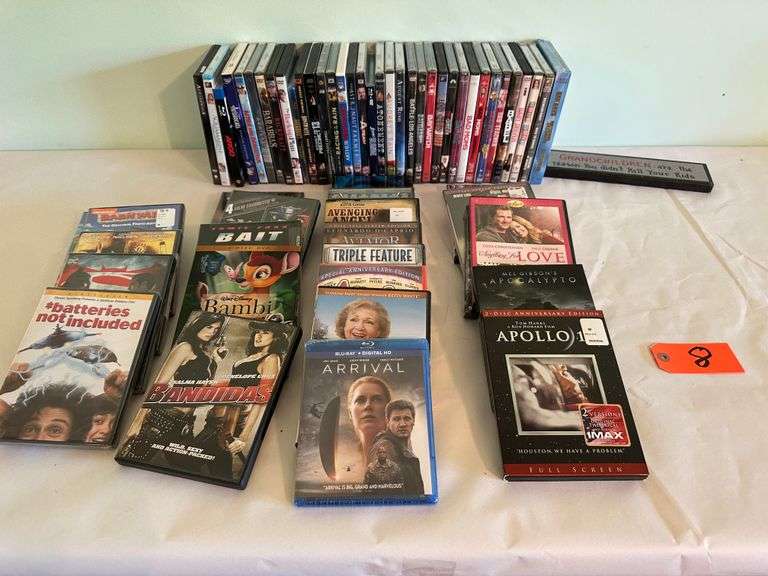 Assortment of DVDs