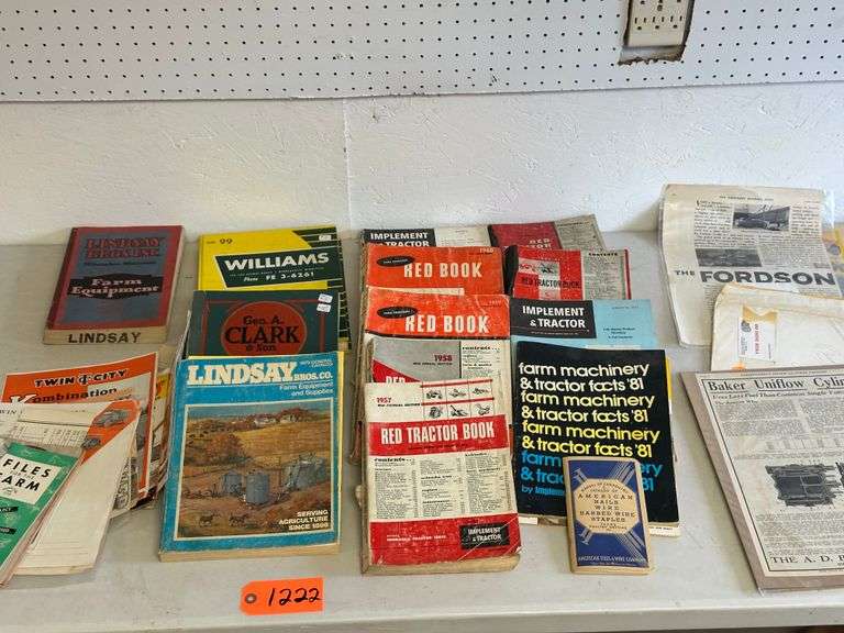 Assortment of Farm Books