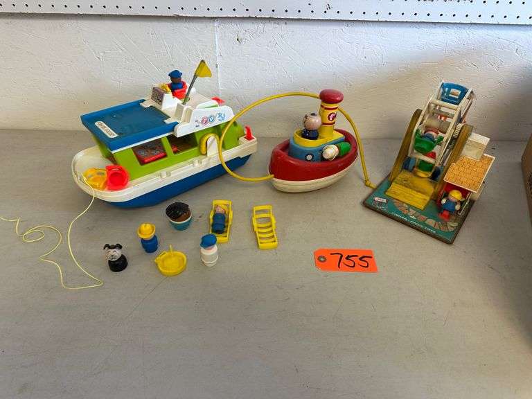 Fisher Price Boats & Ferris Wheel