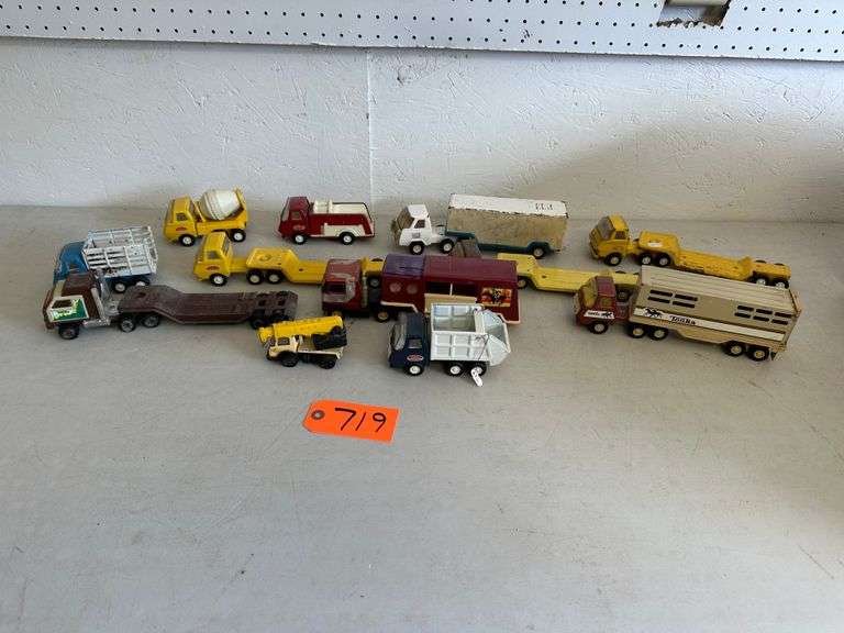 Collection of Tonka Trucks