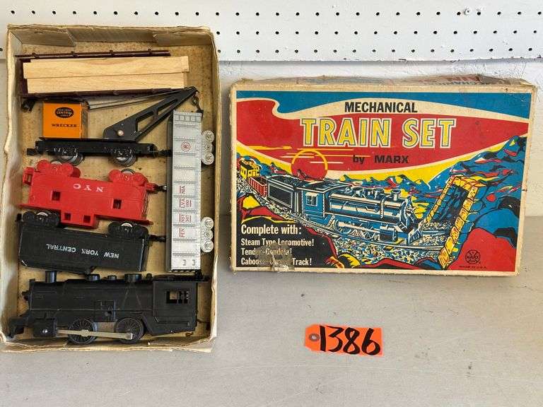 Marx Mechanical Train Set
