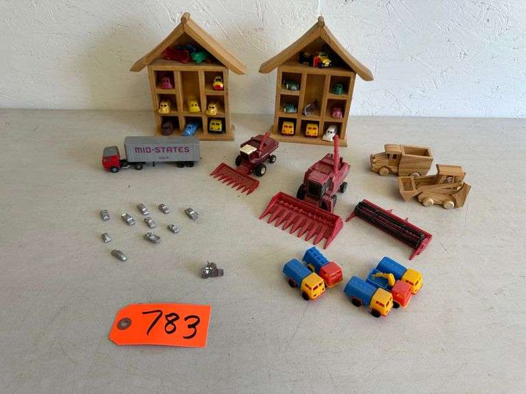 Trucks, Combines, Display Shelves