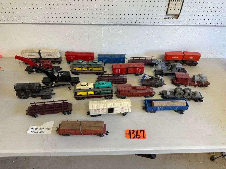 Marx Post War Train Cars