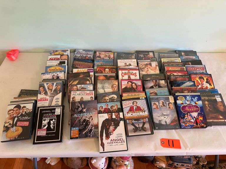 Assortment of DVDs